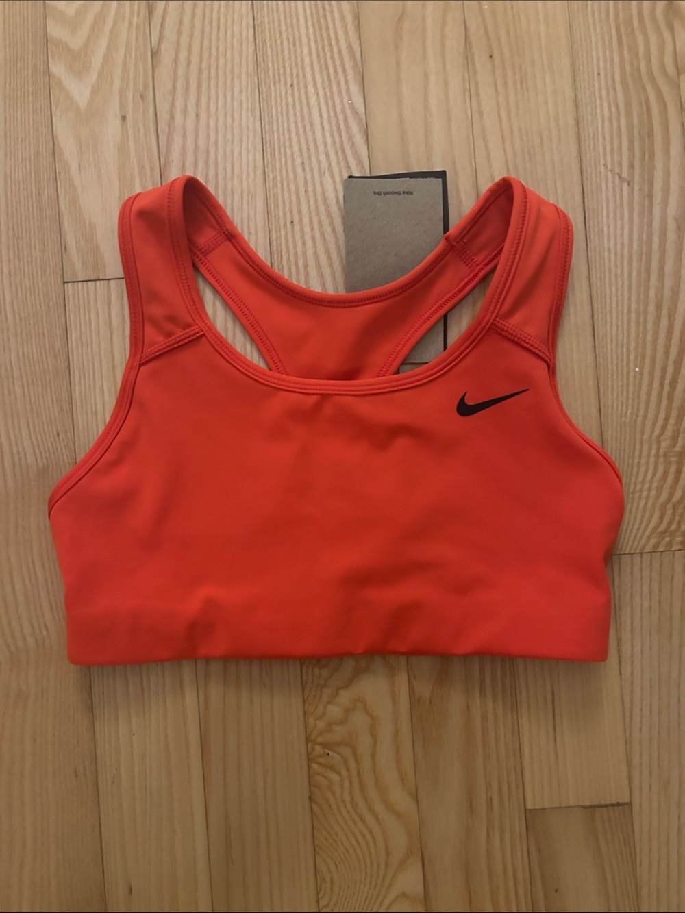 Nike Women’s Orange Sports Bra - Medium Support